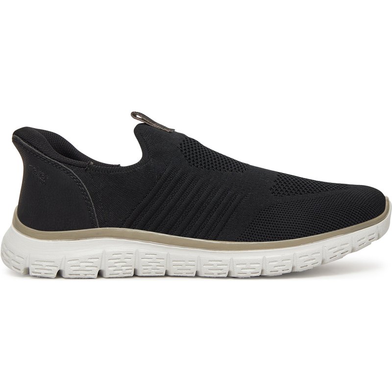 Halbschuhe Rieker B6659-00 Schwarz