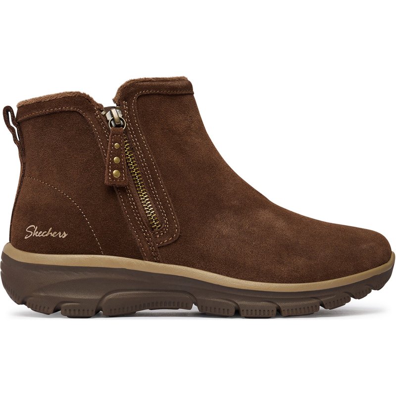 Stiefeletten Skechers Easy Going - Urban Zip 168188 Braun