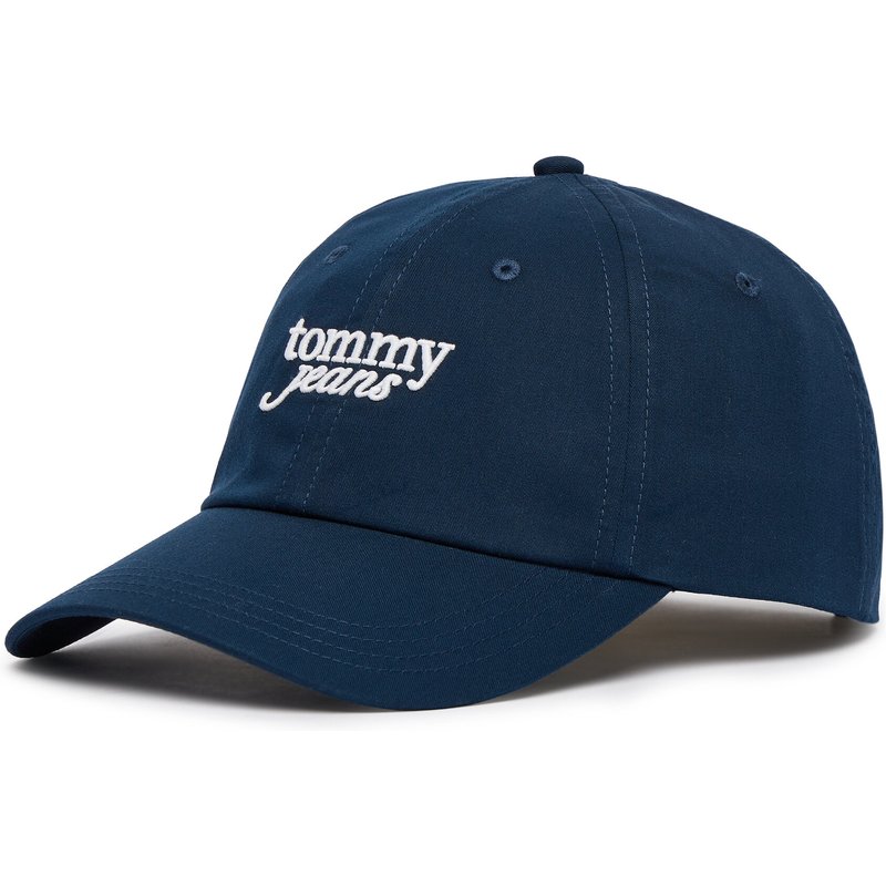 Cap Tommy Jeans Scri AW0AW18358 Dunkelblau