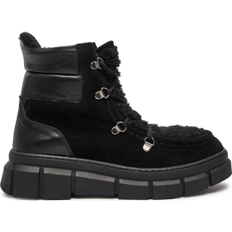 Schnürstiefeletten Piazza 990503 Schwarz