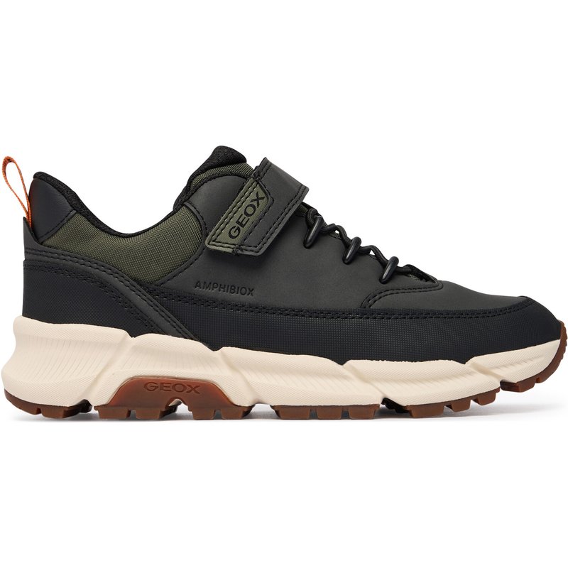 Sneakers Geox J Flexyper Plus Boy B Abx J56LCA 0MEFU C0033 S Dunkelgrün