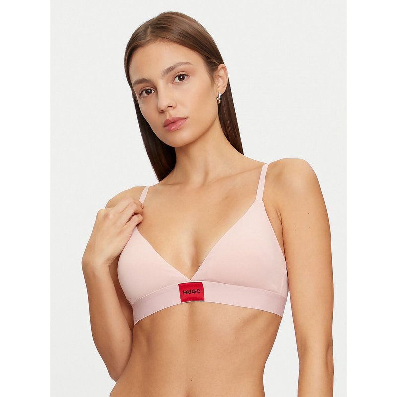 HUGO Bralette-BH Red Label 50503098 Hellrosa