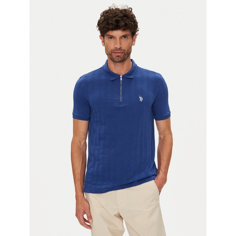 U.S. Polo Assn. Poloshirt MUP3992 Dunkelblau Regular Fit