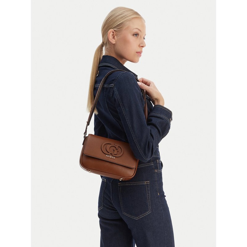 Handtasche Guess Isola HWBG99 05210 Braun
