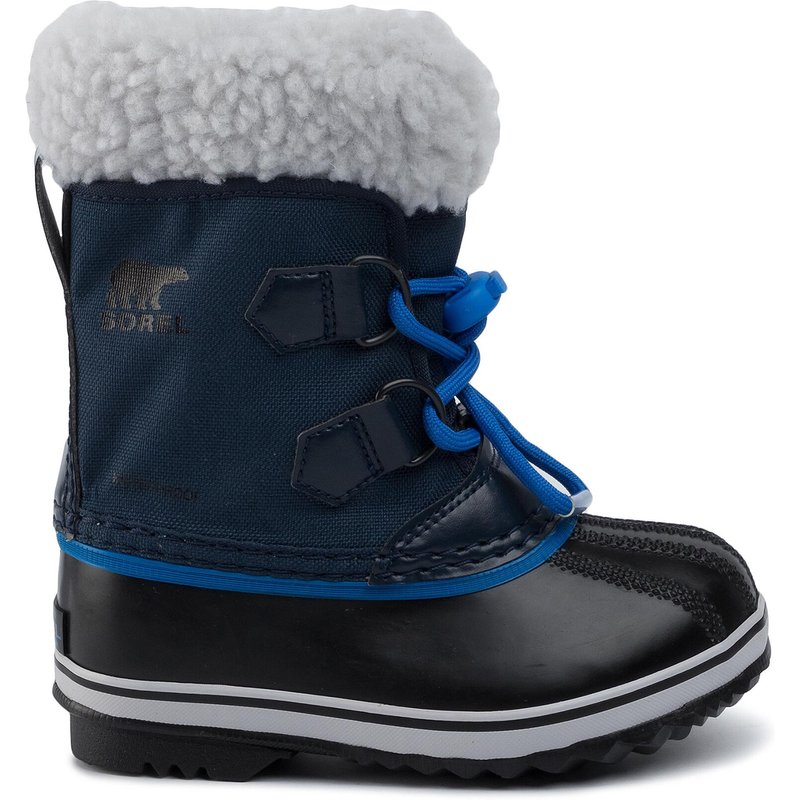 Schneeschuhe Sorel Childres Yoot Pac Nylon NC1962 Dunkelblau