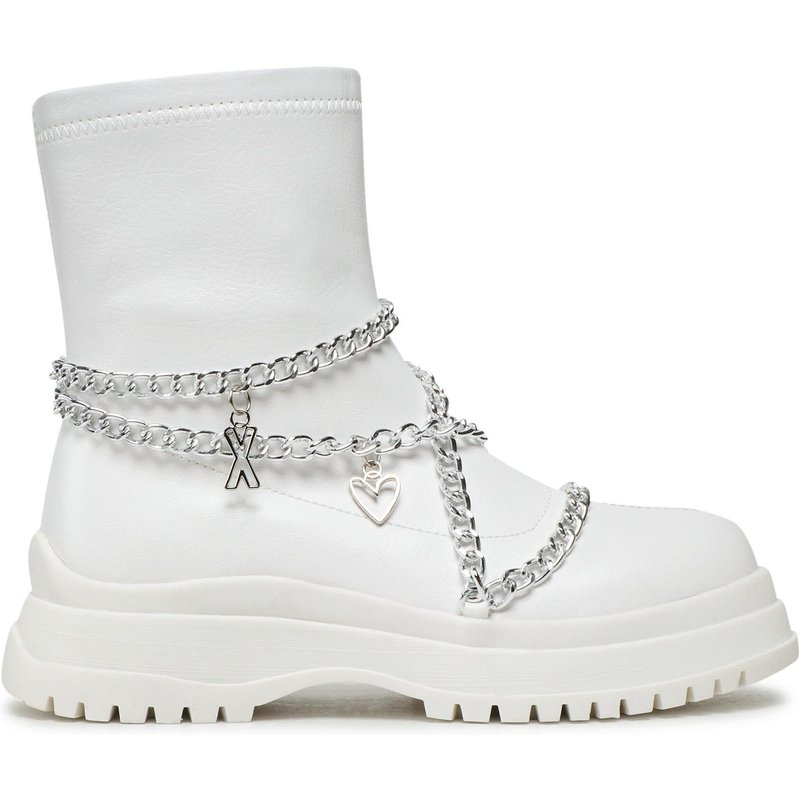 Stiefeletten DeeZee WS5271-01 Weiß