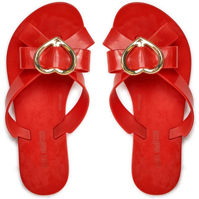 Zehentrenner Melissa Mini Melissa Harmonic Hot Inf 33945 Rot