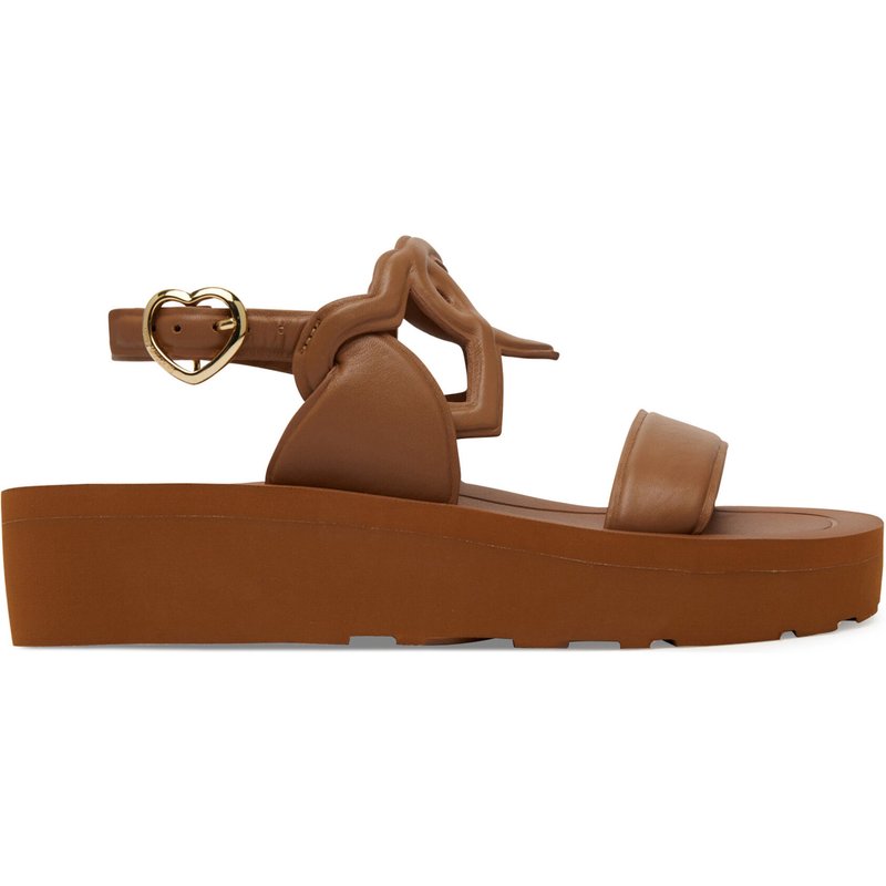 Sandalen LOVE MOSCHINO JA16054I1MIA0201 Braun