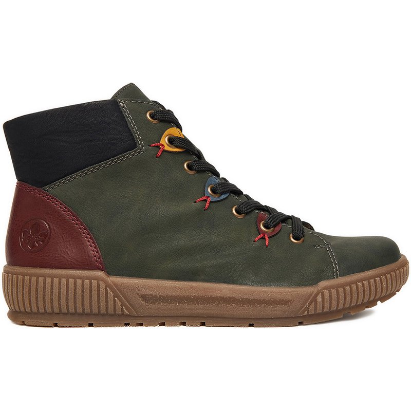 Schnürschuhe Rieker N0711-54 Grün