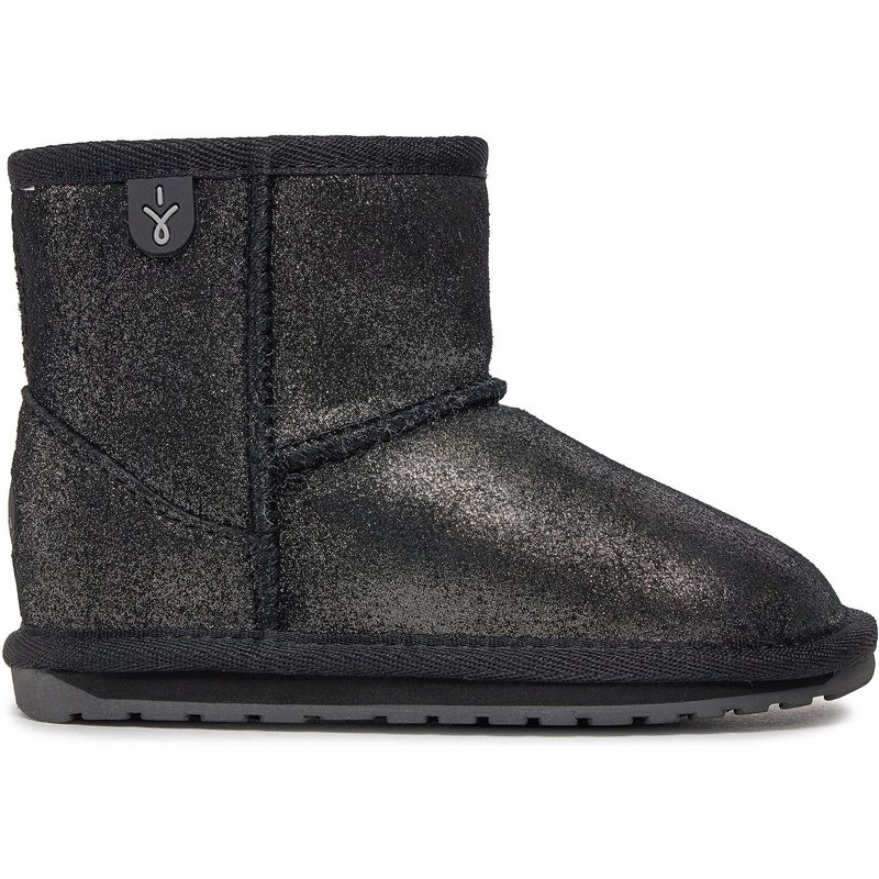 Schneeschuhe EMU Australia Wallaby Mini Metallic K11856 Schwarz