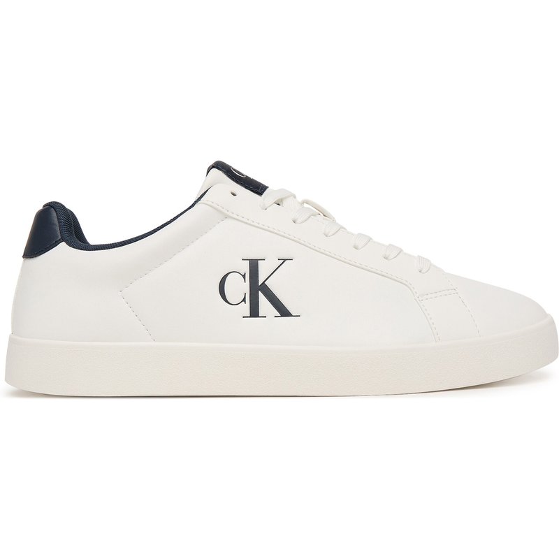Sneakers Calvin Klein 3 Cupsole Derby Pu Smo HM0HM02458 Weiß