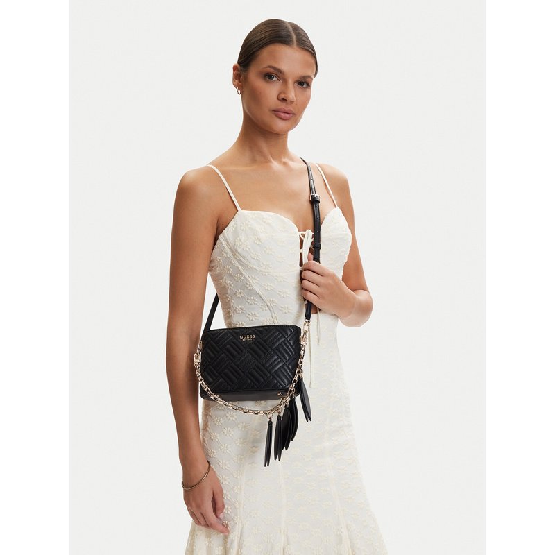 Handtasche Guess Sally Mini HWQG99 21770 Schwarz