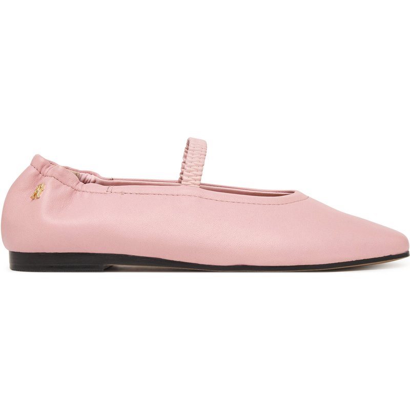 Ballerinas Tommy Hilfiger Soft Leather Ellastic Ballerina FW0FW09245 Rosa