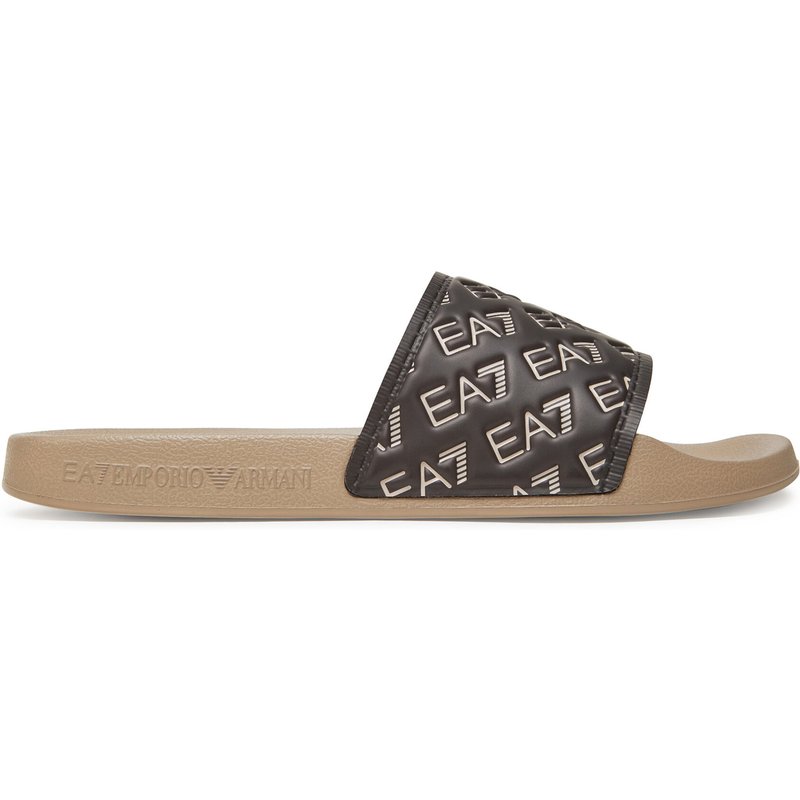 Pantoletten EA7 Emporio Armani 7X000109 AF15125 M6088 Braun