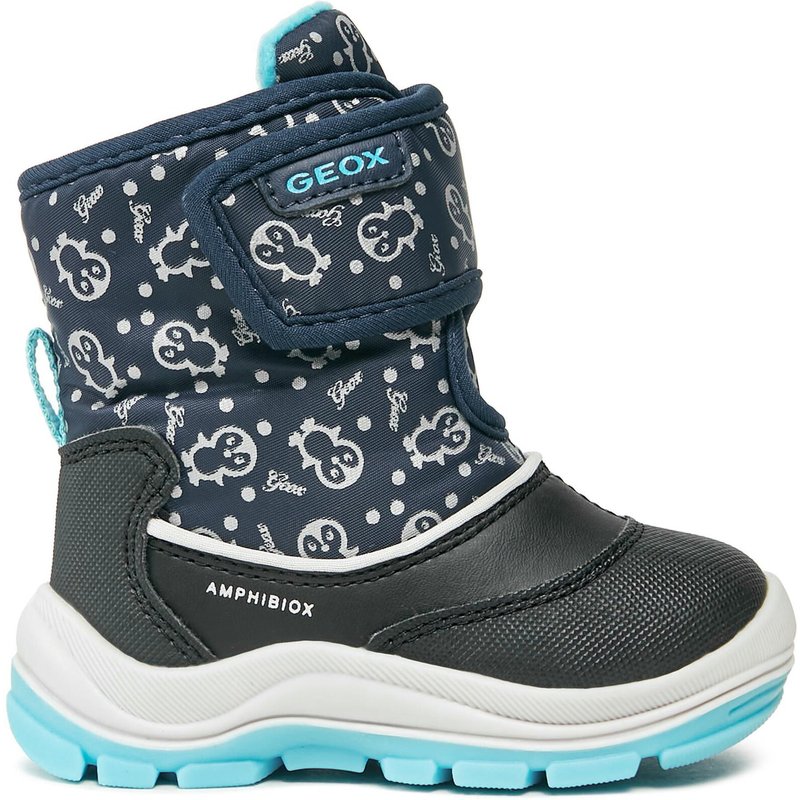 Schneeschuhe Geox B Flanfil Girl B Abx B263WG 0BCMN CF4N4 M Dunkelblau