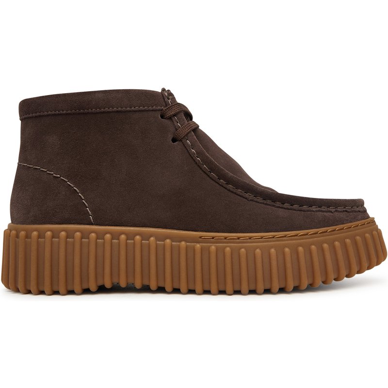 Schnürschuhe Clarks Torhill Moss 26185345 Dunkelbraun