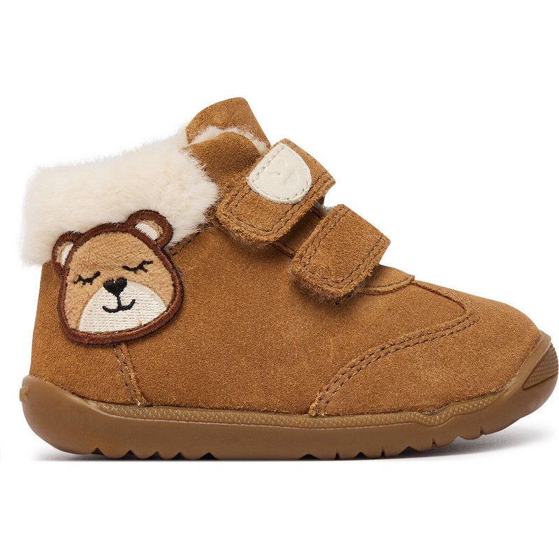 Schnürschuhe Geox B Macchia Girl B664PA 00022 C6627 Braun