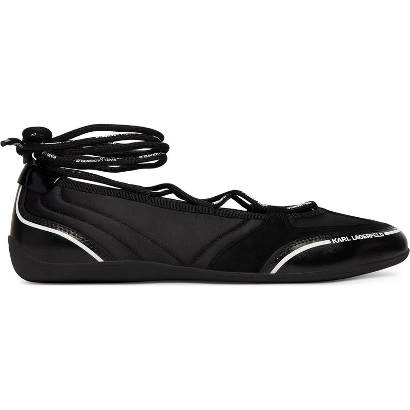 Ballerinas KARL LAGERFELD Altia KL66111 Schwarz
