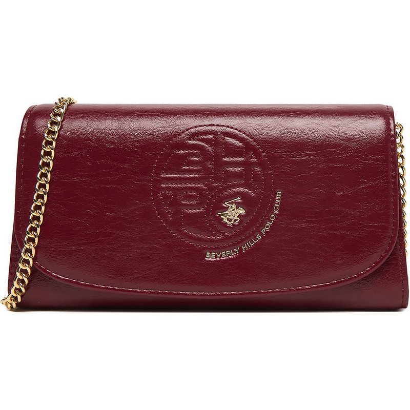 Geldbörse Beverly Hills Polo Club CWBEO-BHPC-W1-008-SS26 Dunkelrot