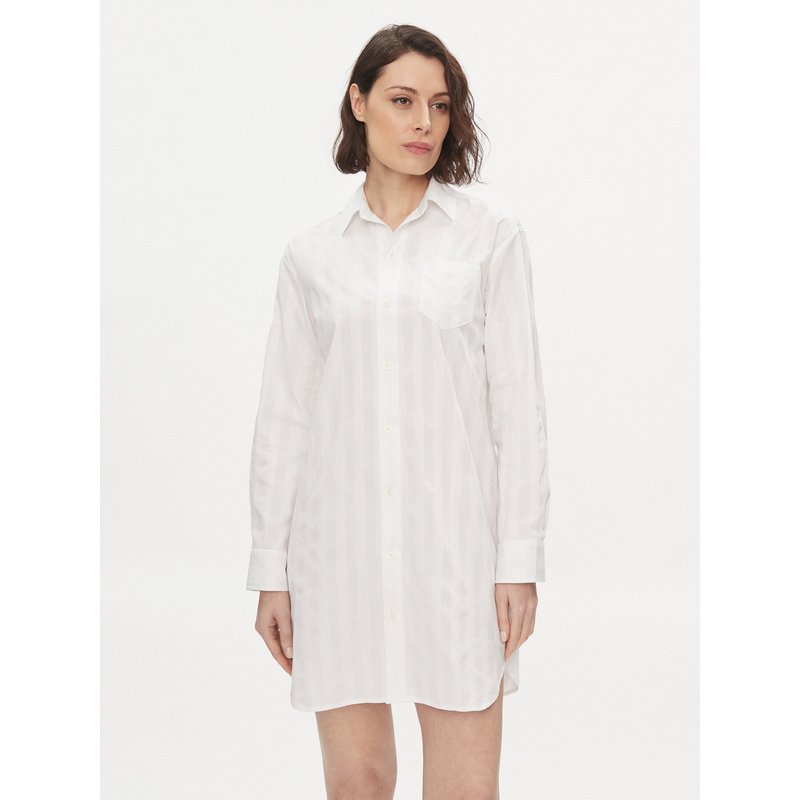 Lauren Ralph Lauren Nachthemd ILN32305 Weiß