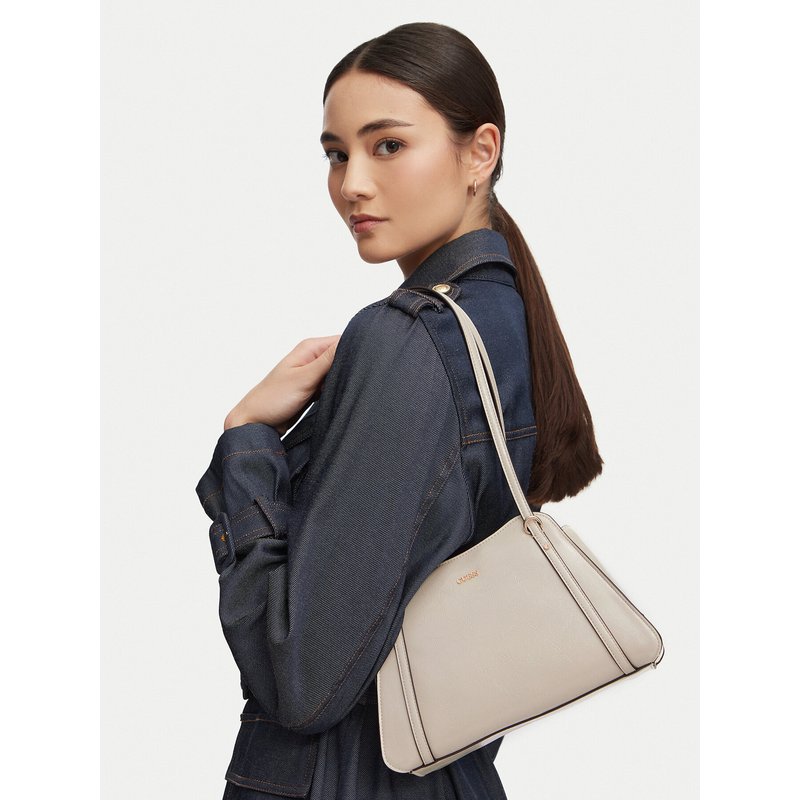Handtasche Guess Xena HWTC97 31080 Creme