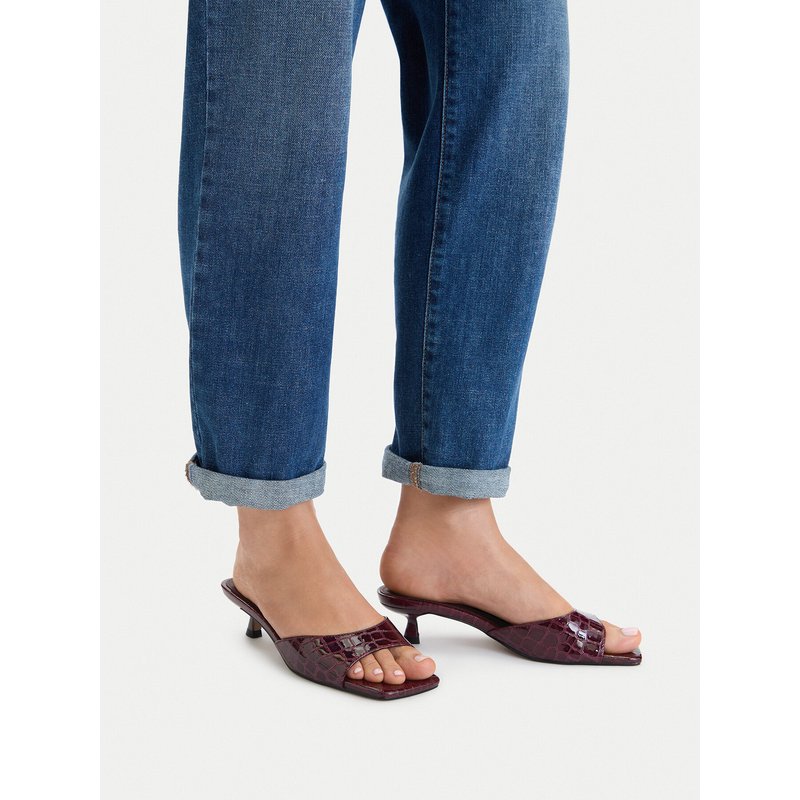 Pantoletten DeeZee CEO-TS6253-01 Dunkelrot