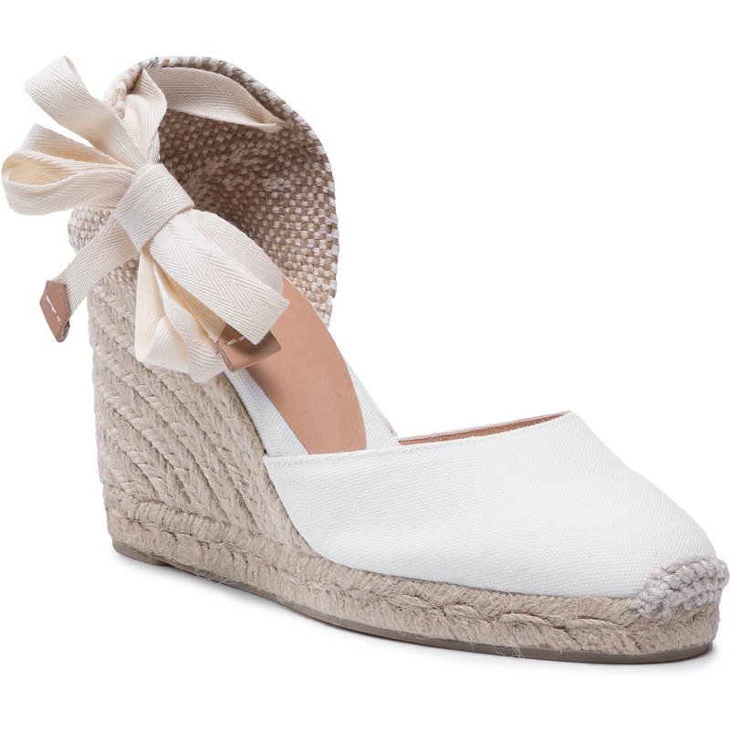 Espadrilles Castañer Carina/8/001 020962-200 Weiß
