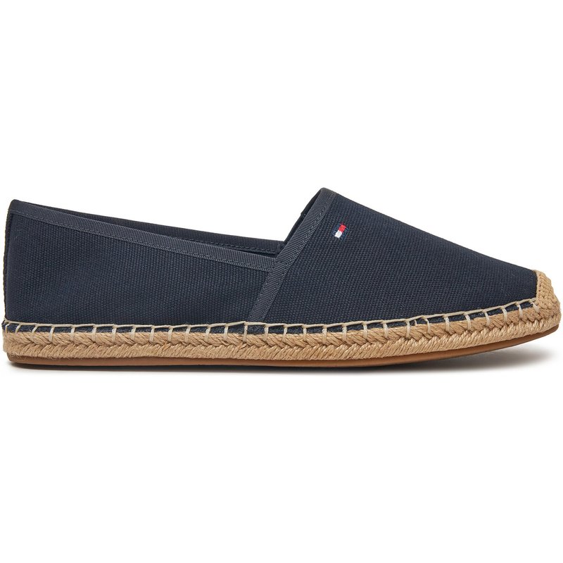 Espadrilles Tommy Hilfiger Flag Canvas Espadrille FW0FW08541 Dunkelblau