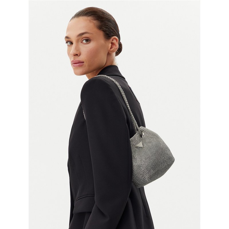 Handtasche Guess HWOY93 50750 Silberfarben