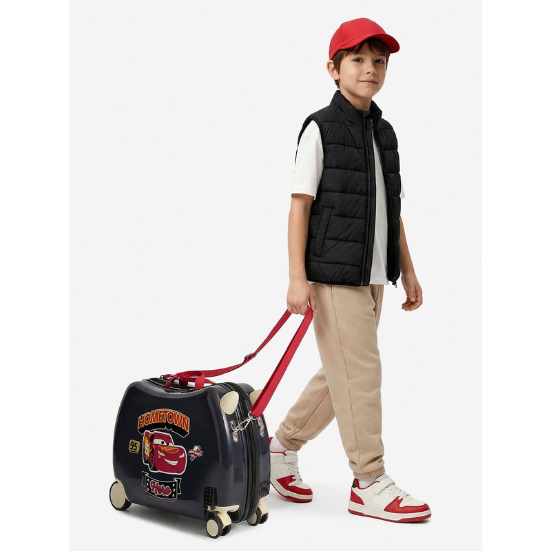 Kinderkoffer Cars CEO-ACCCS-SS26-235DPC Schwarz