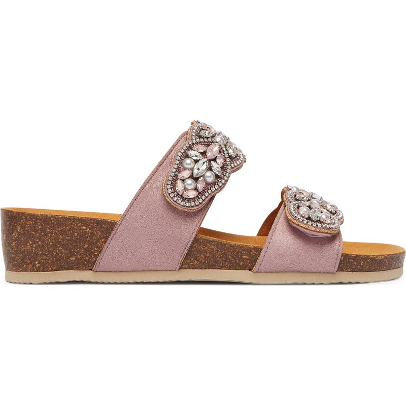 Pantoletten Scholl Salento 2 Straps MF00815 Rosa