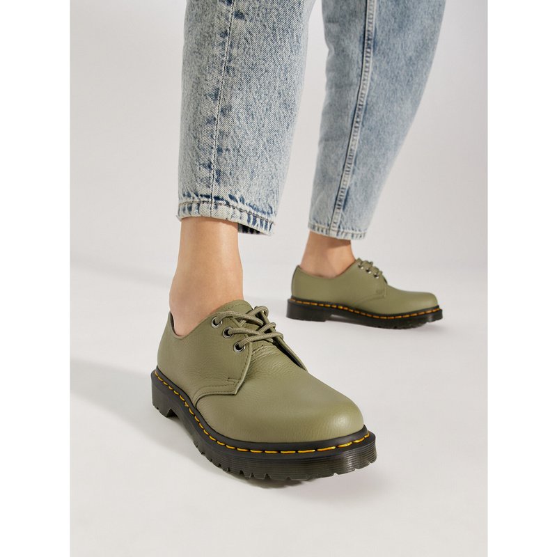 Schnürstiefel Dr. Martens 1461 Virginia 31696357 Khakifarben