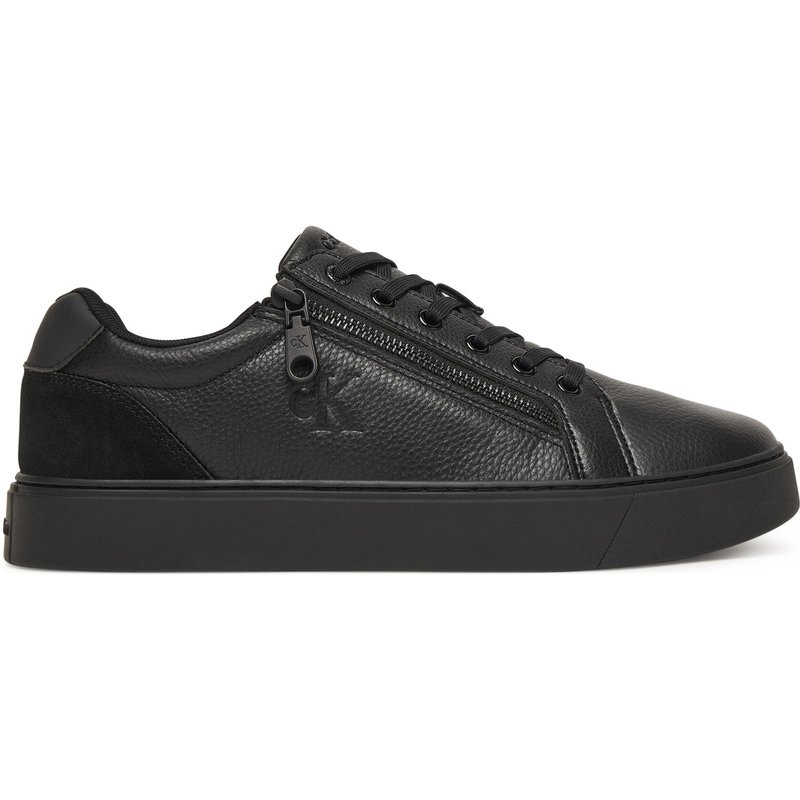 Sneakers Calvin Klein Classic Cup Laceup Zip Lth YM0YM01437 Schwarz