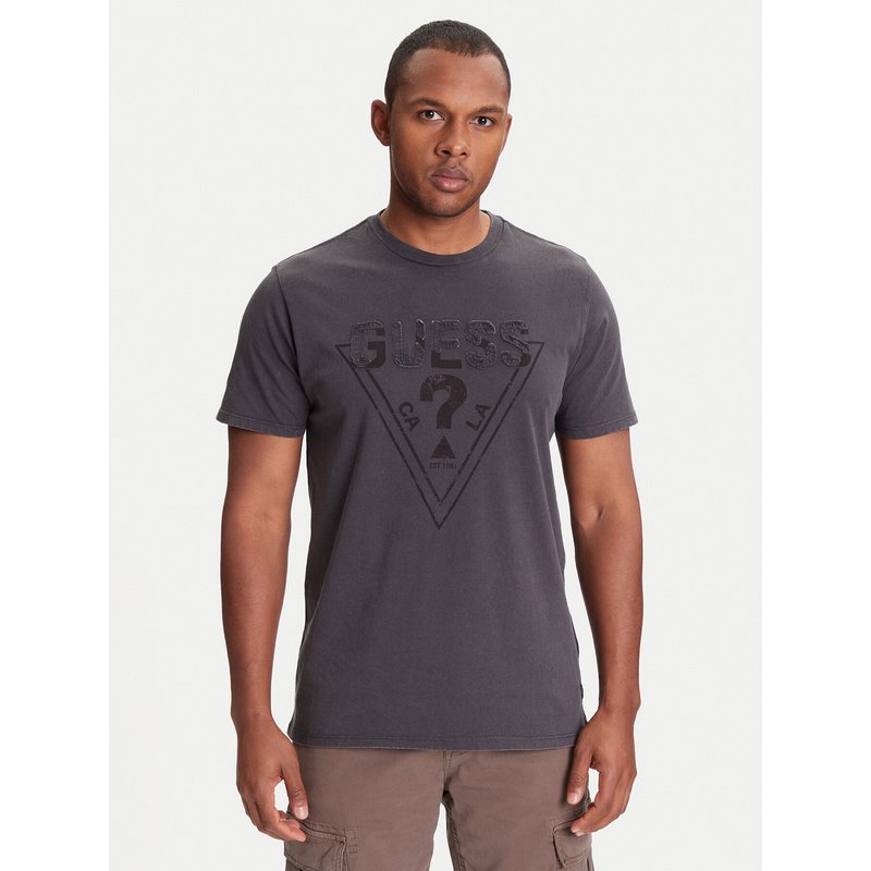 Guess T-Shirt 176639 Schwarz Classic Fit