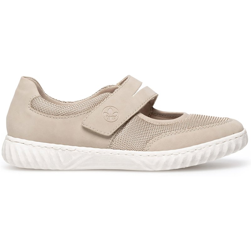 Halbschuhe Rieker N0951-62 Beige