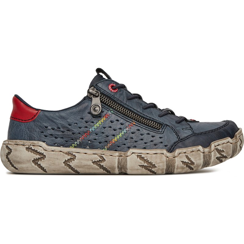 Halbschuhe Rieker L0357-12 Dunkelblau
