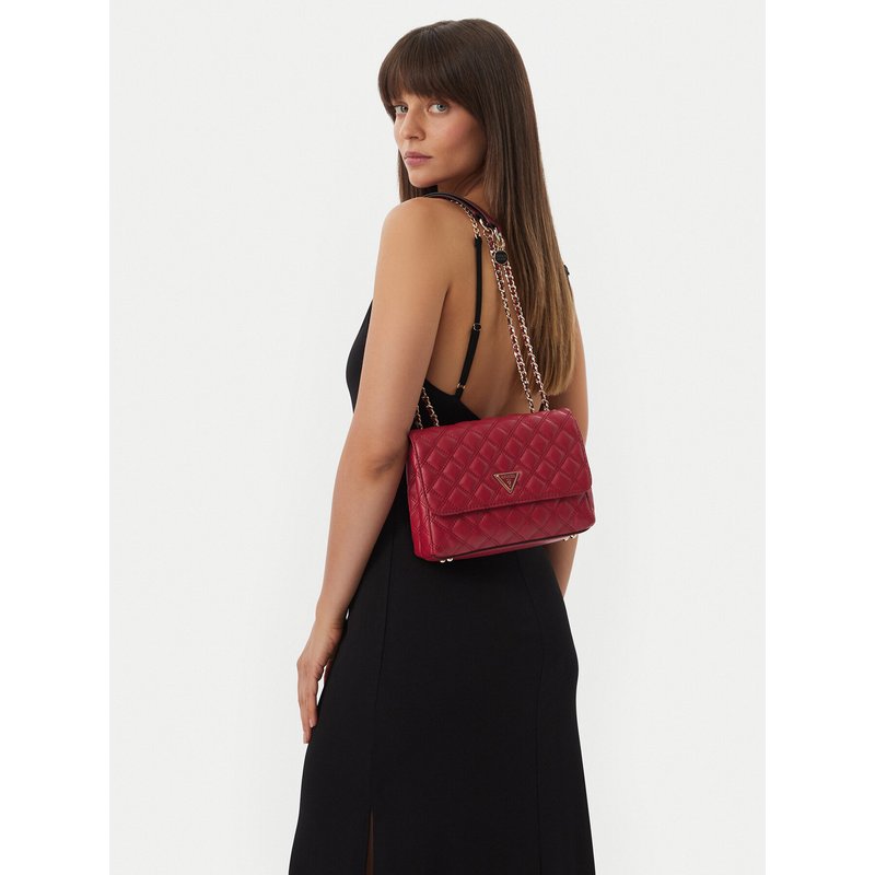 Handtasche Guess Giully II HWQG96 73200 Rot