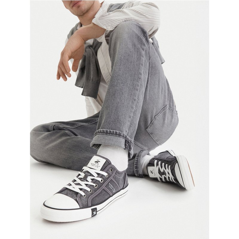 Sneakers aus Stoff Beverly Hills Polo Club CEO-HACKNEY-01 Grau