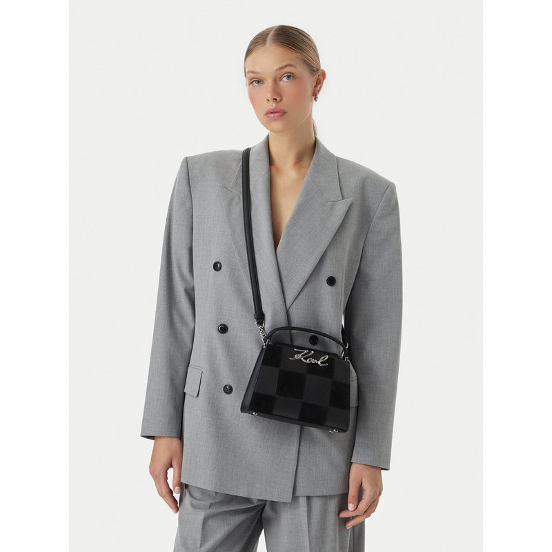 Handtasche KARL LAGERFELD B3W30027 Schwarz