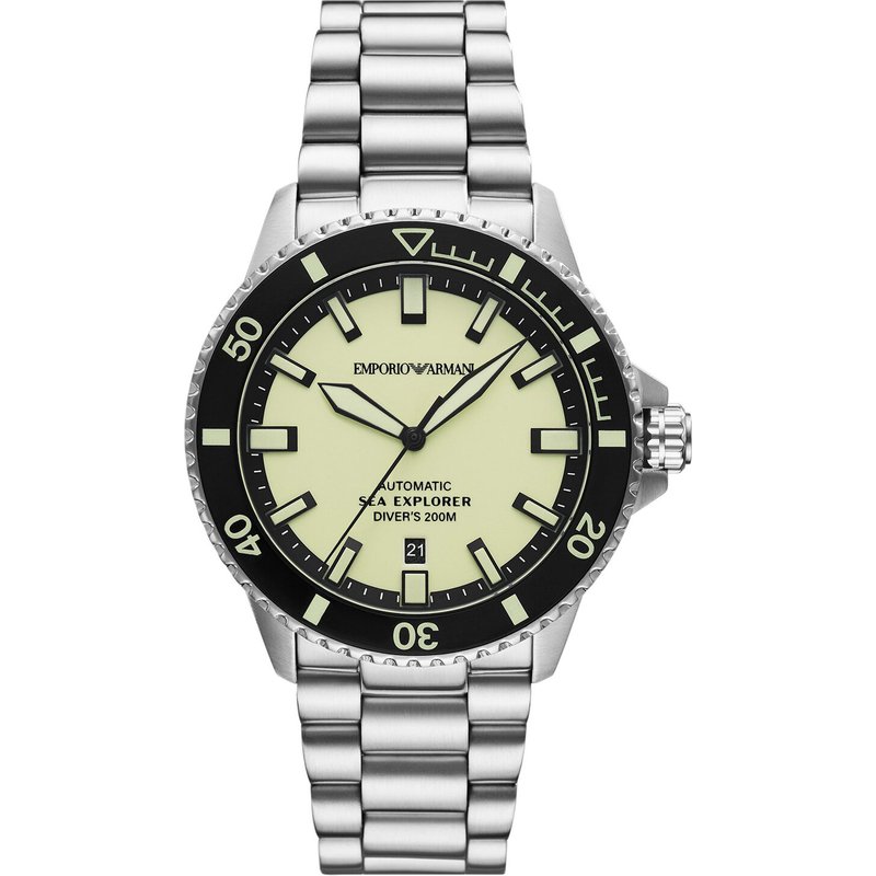 Uhr Emporio Armani Sea Explorer AR60083 Silberfarben