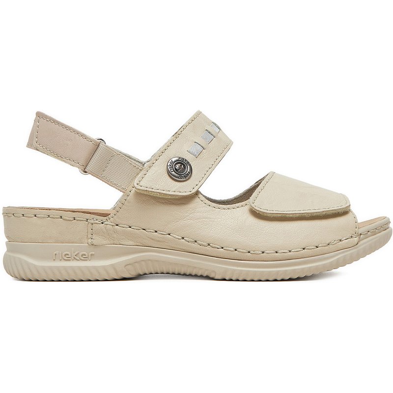 Sandalen Rieker V7473-61 Écru