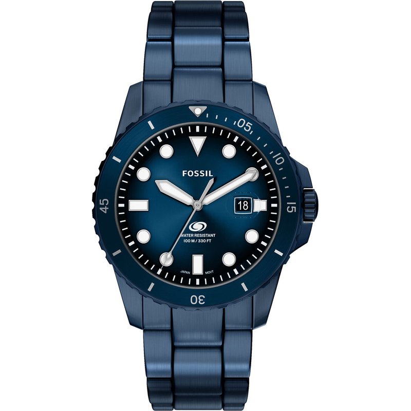 Uhr Fossil Blue FS6166 Dunkelblau
