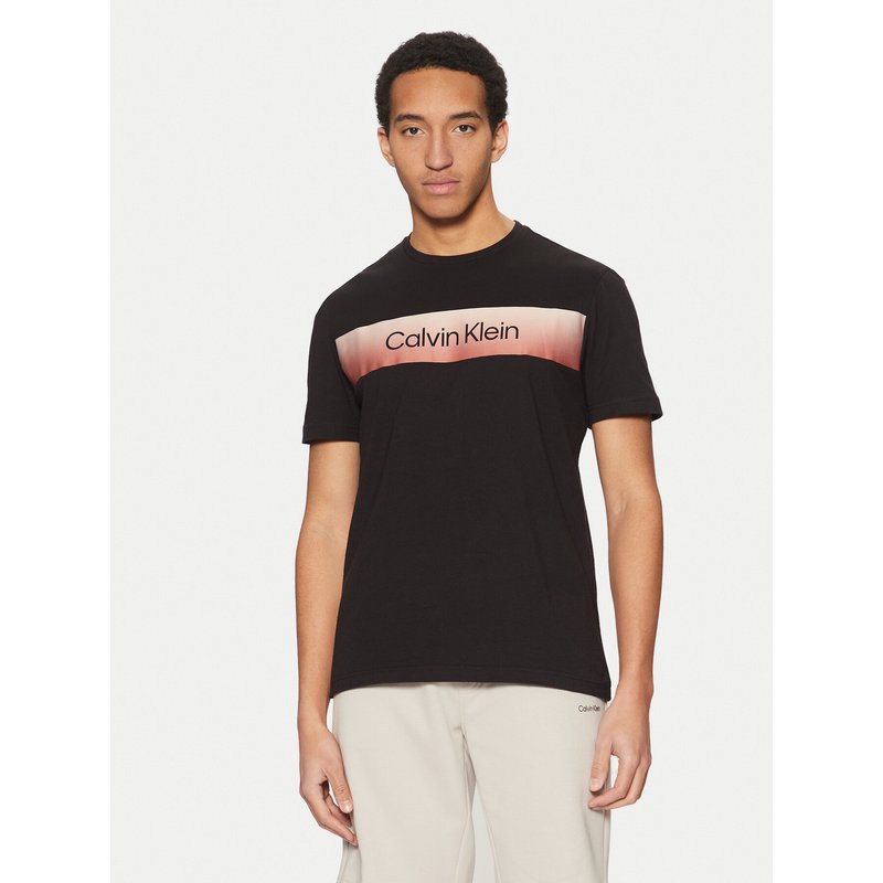 Calvin Klein T-Shirt K10K114163 Schwarz Regular Fit