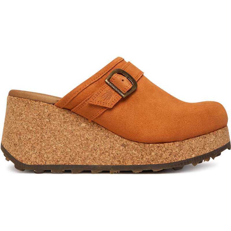 Pantoletten Fly London Dertfly P145441 Orange