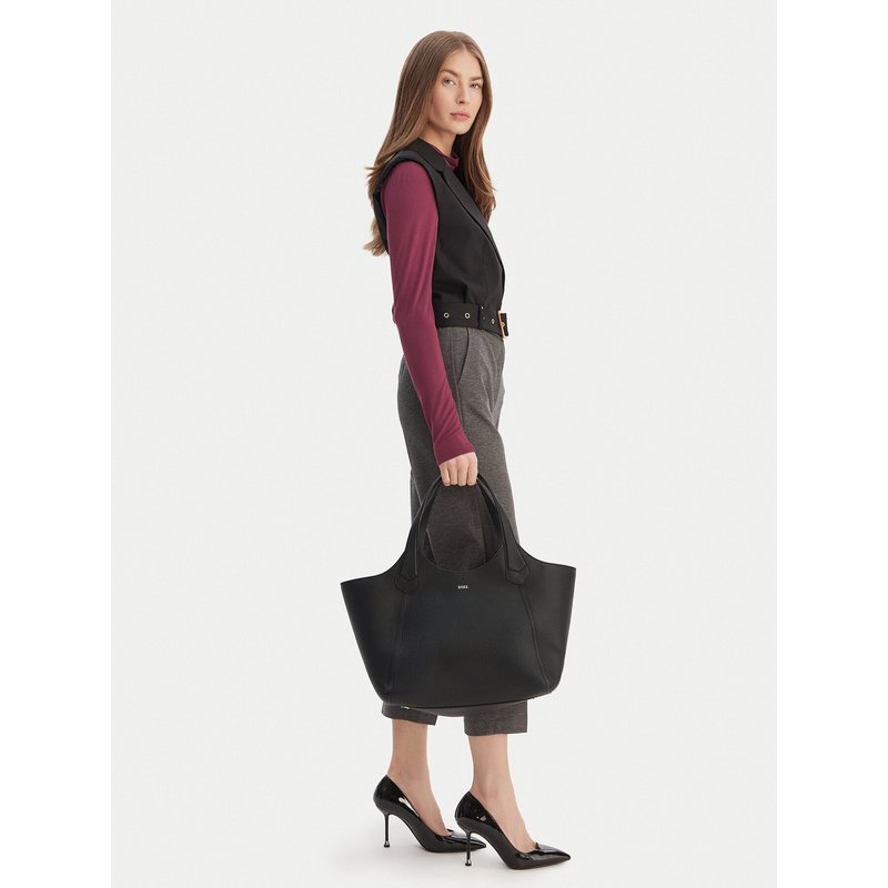 Handtasche BOSS 50563395 Schwarz