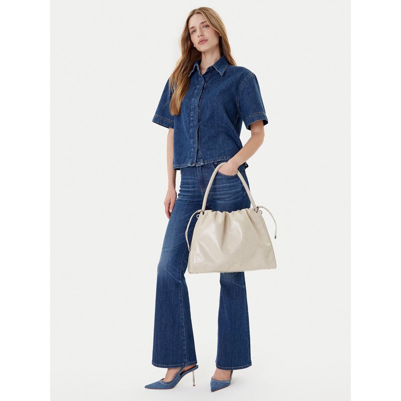 Handtasche Guess Amys HWMY96 59220 Creme
