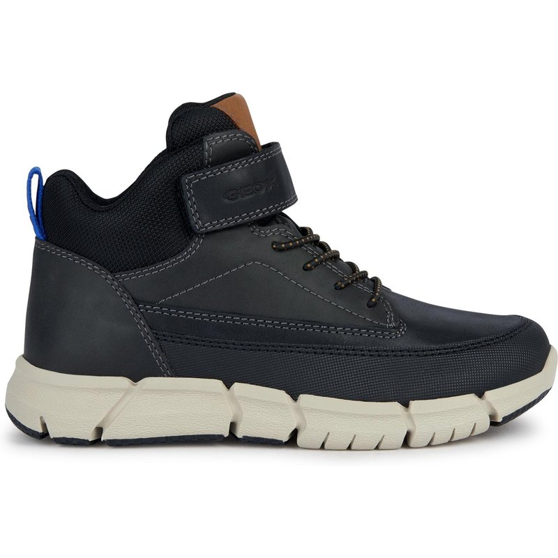 Stiefel Geox J Flexyper Boy J369BA 0CLFU C9999 S Schwarz