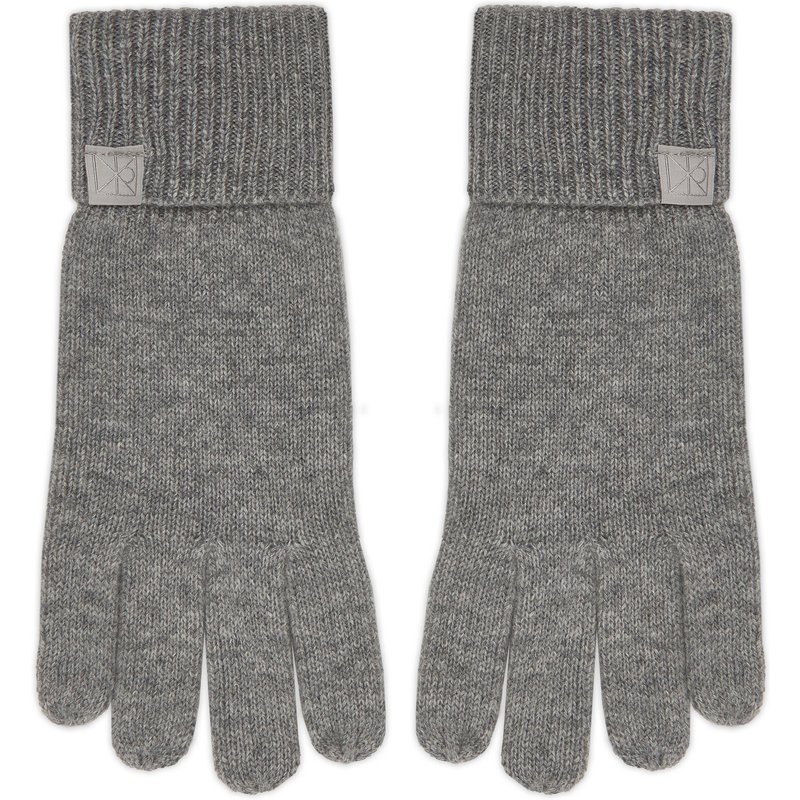 Handschuhe Calvin Klein Emblem LV14D8016G Grau