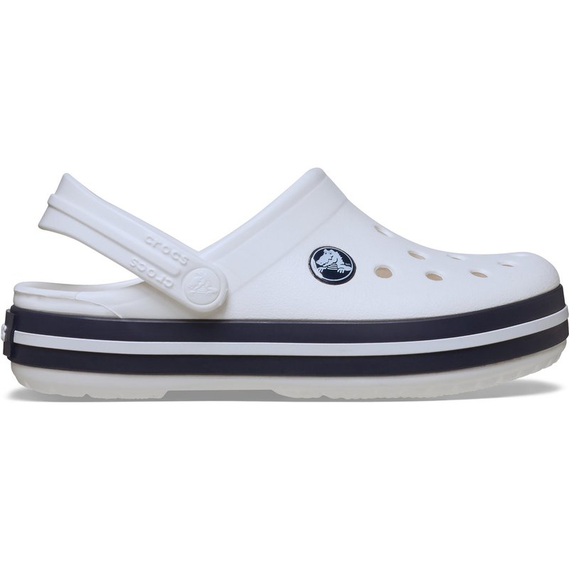 Pantoletten Crocs Crocband Clog T 207005 Weiß
