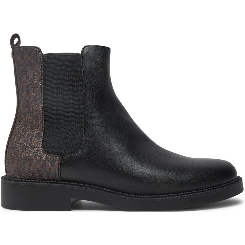 Klassische Stiefeletten MICHAEL Michael Kors Hazel Chelsea Bootie 40F4HZMEFL Schwarz